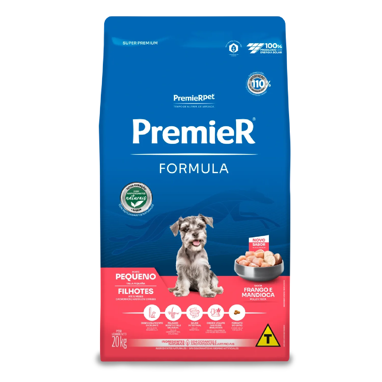 Ração Premier Formula Cães Filhotes Raças Pequenas Frango